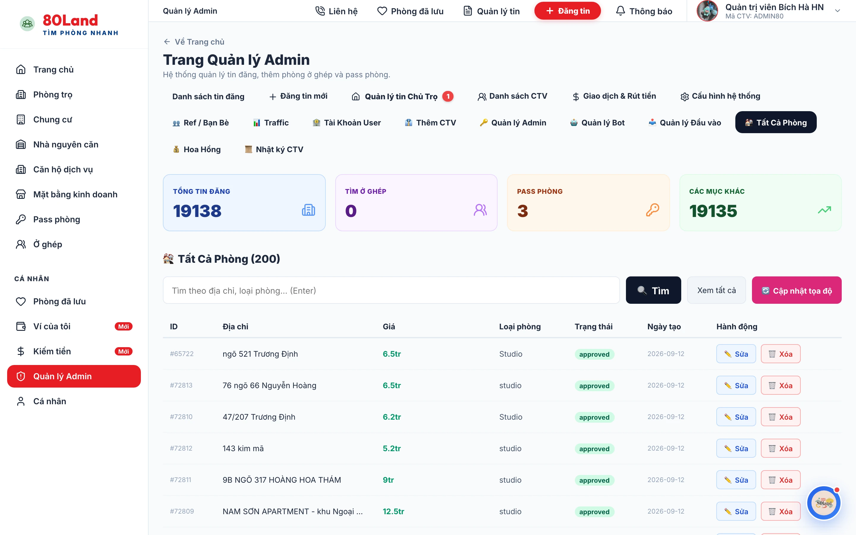 80Land — Smart Rental Platform & AI Bot Automation Gallery 4