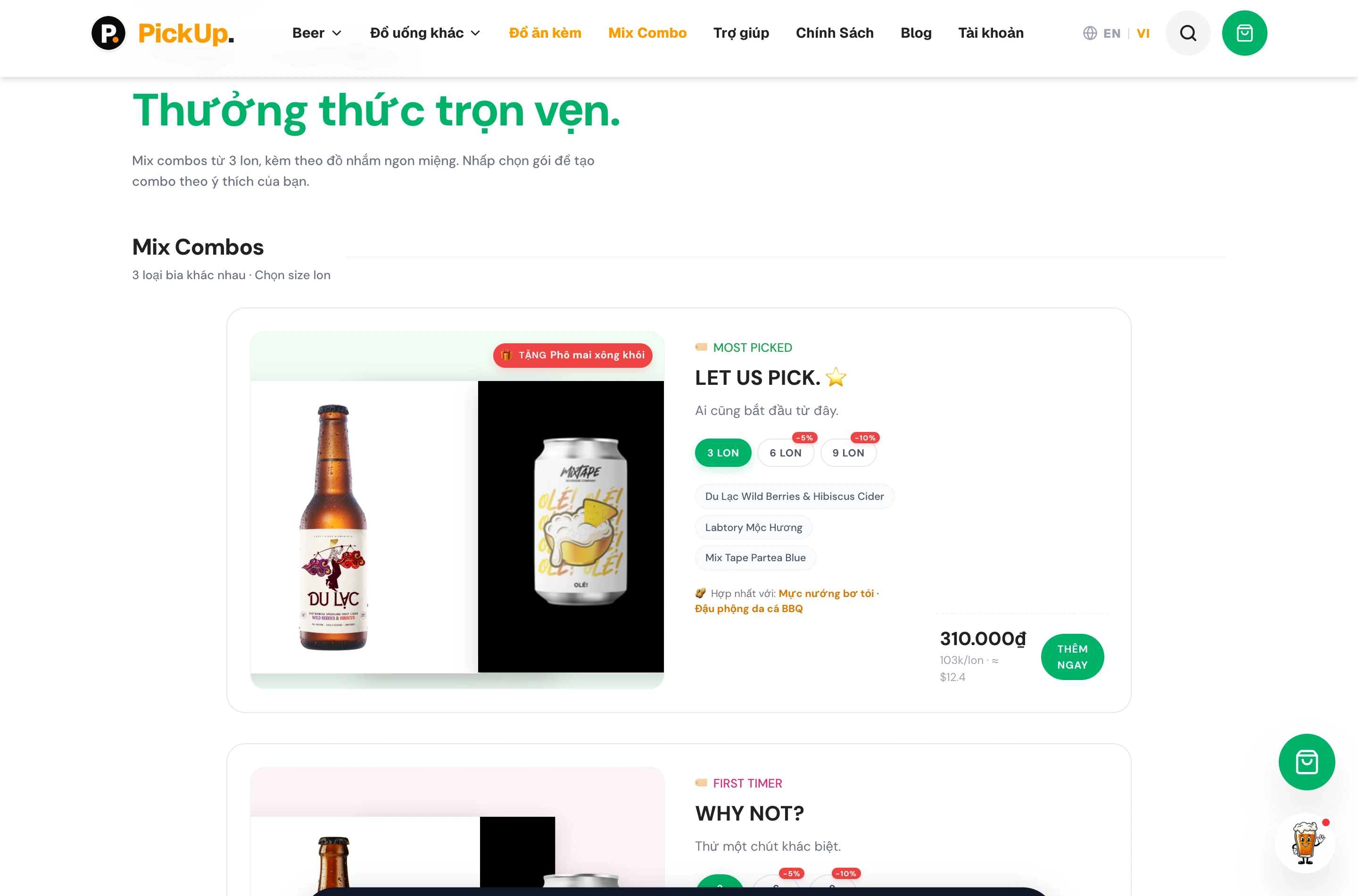 PickUp — Craft Beer & Beverage E-Commerce Platform Gallery 3