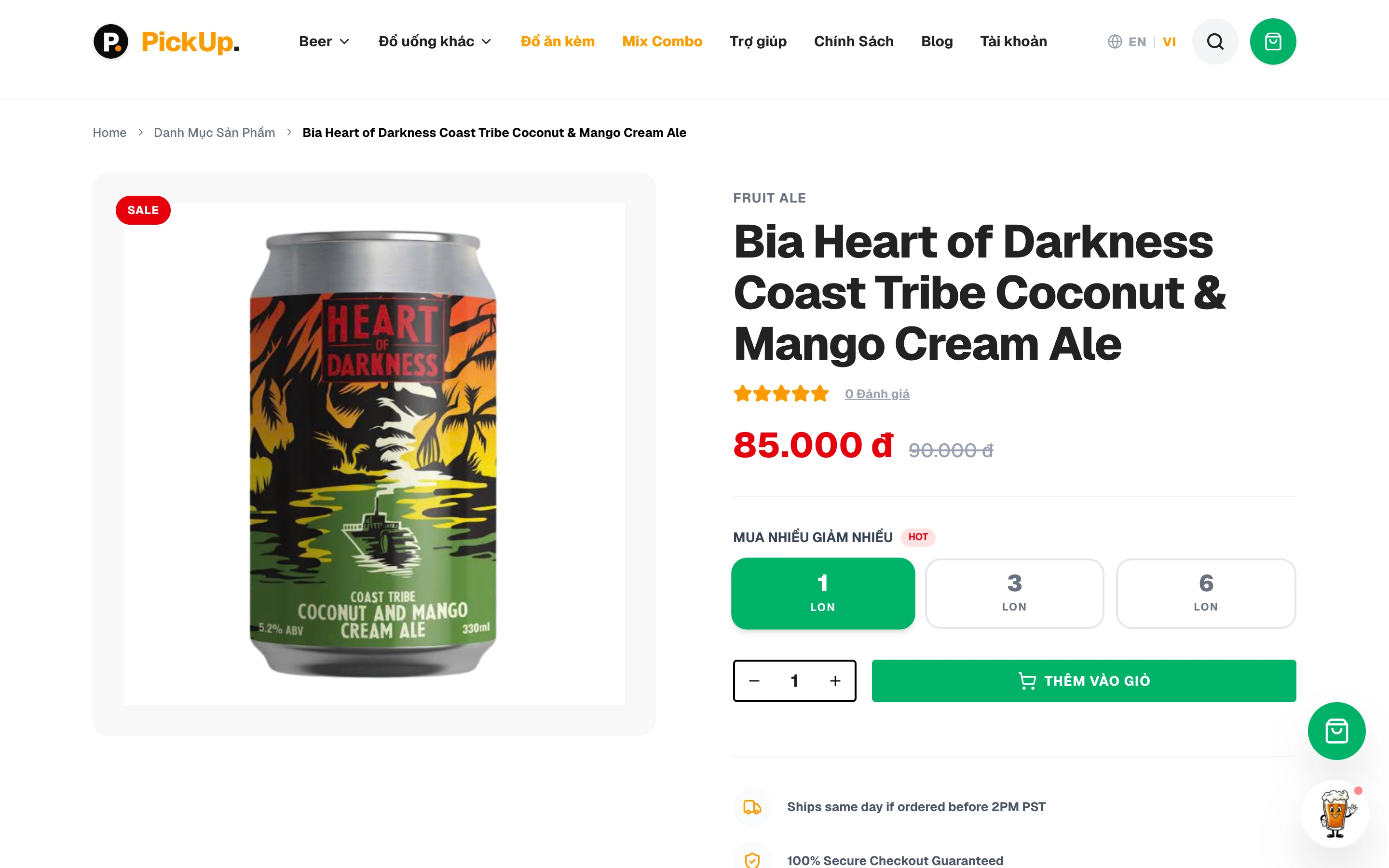 PickUp — Craft Beer & Beverage E-Commerce Platform Gallery 5