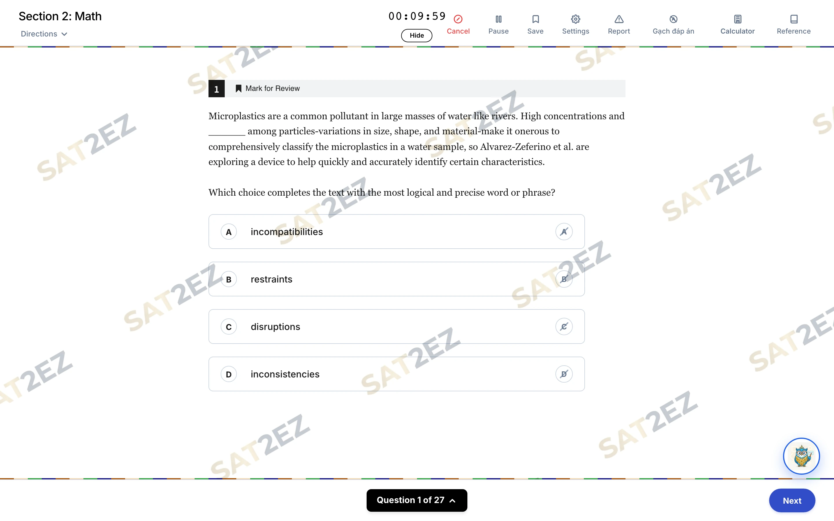 SAT2EZ — Digital SAT Prep & Exam Platform Gallery 3