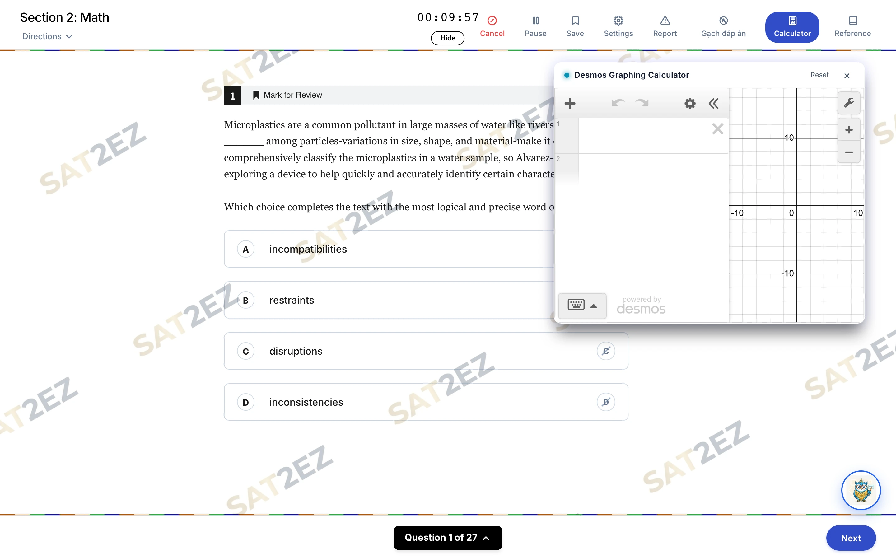 SAT2EZ — Digital SAT Prep & Exam Platform Gallery 2