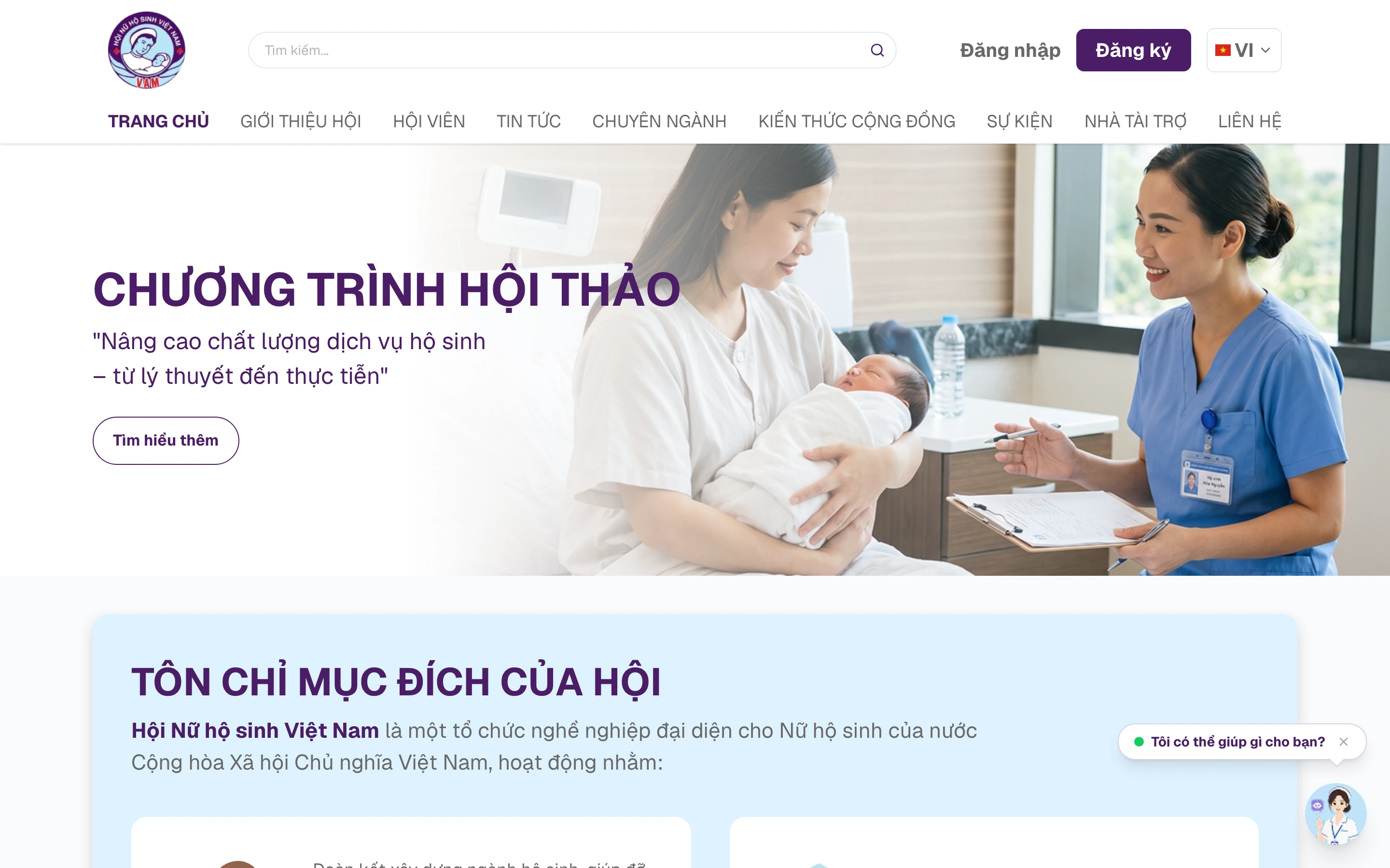 VAM — Hội Nữ Hộ Sinh Việt Nam (Vietnam Association of Midwives) Gallery 1